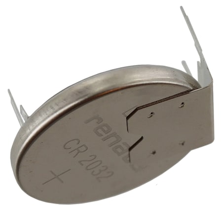 Renata CR2032RH1-MFR 3V Lithium Coin Battery HORZ 3-PIN for Compaq HP IBM RTC CR2032RH1-MFR